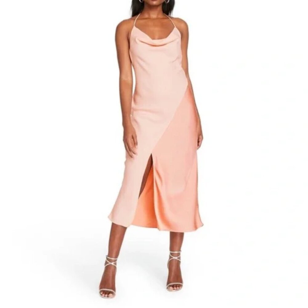 Cushnie x Target Blush Cowl Neck Midi Dress - 0 - NWT